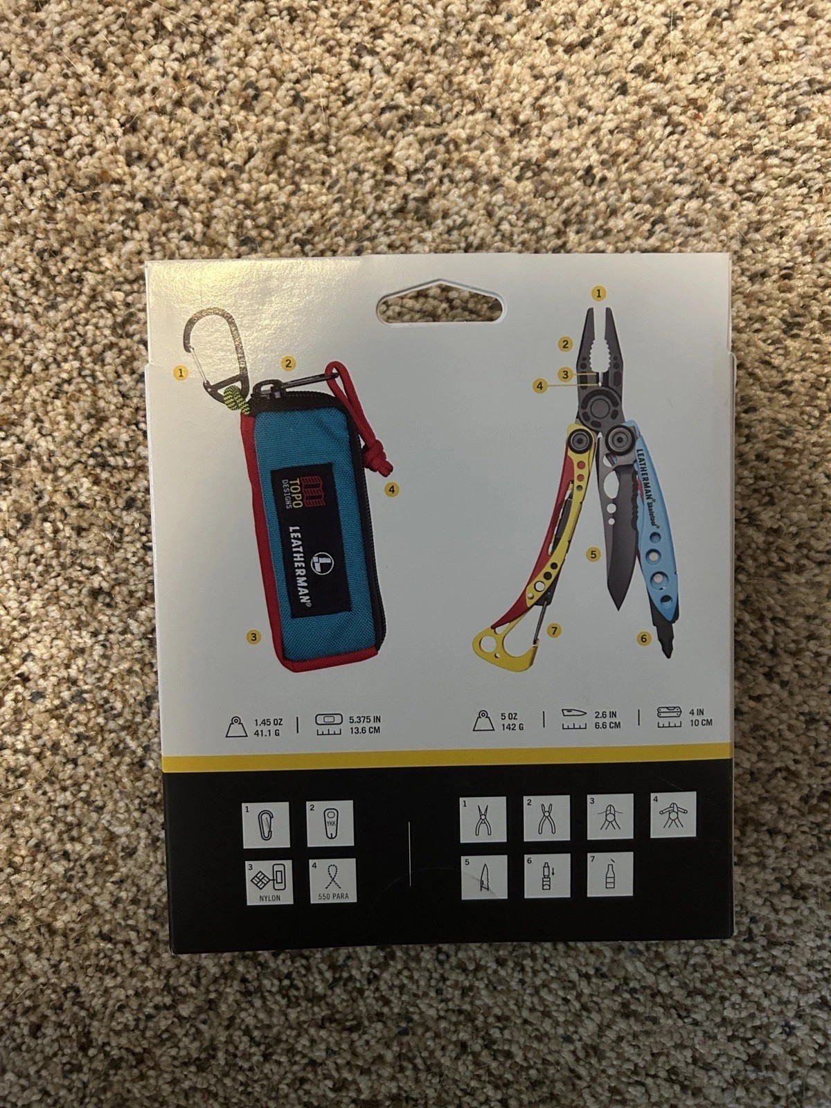 Limited Edition Leatherman Skeletool x Topo Designs Collab