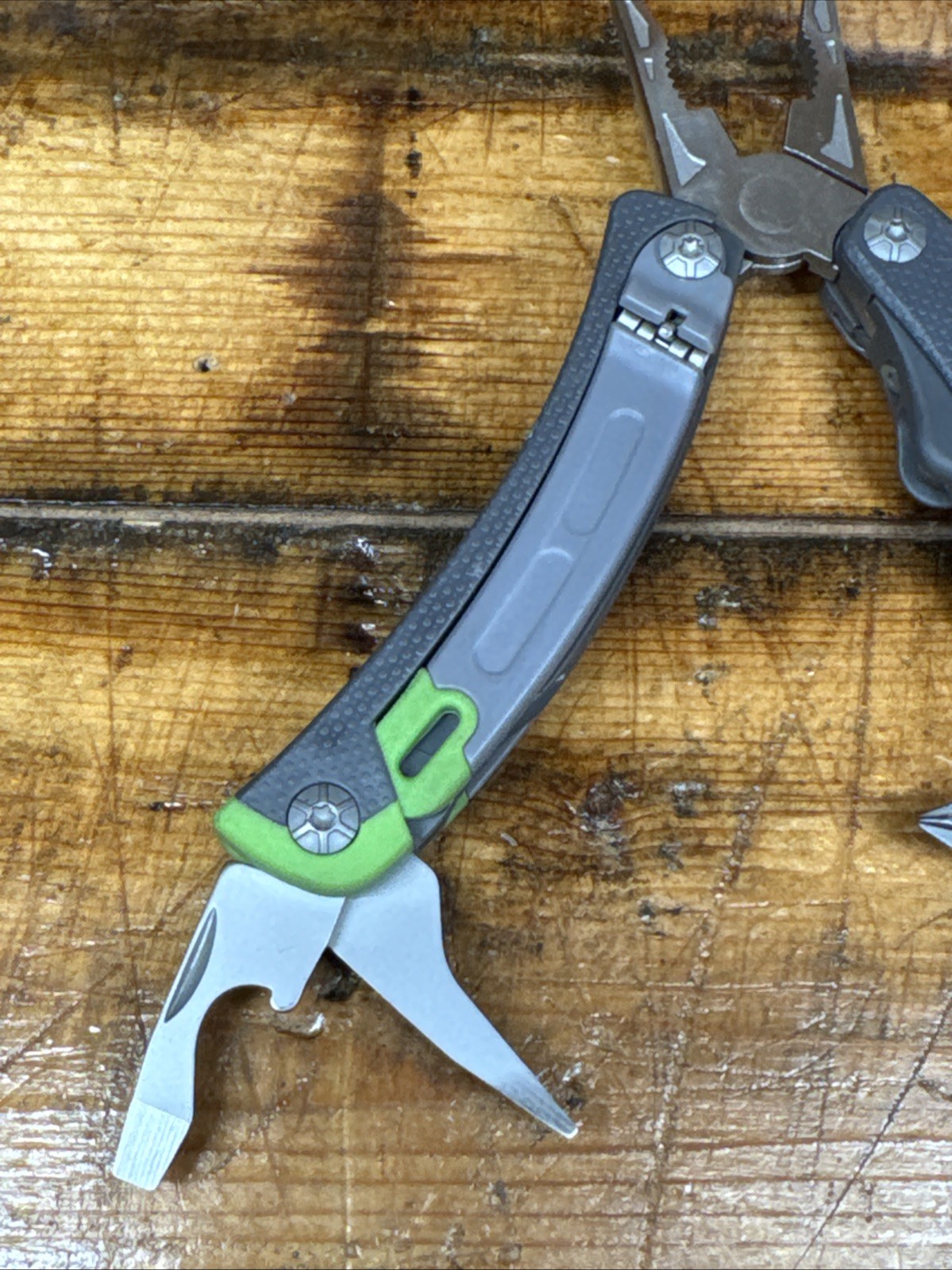 Gerber Steady MultiTool Pliers Knife Tools w/ Tripod for Smartphone Camera RARE
