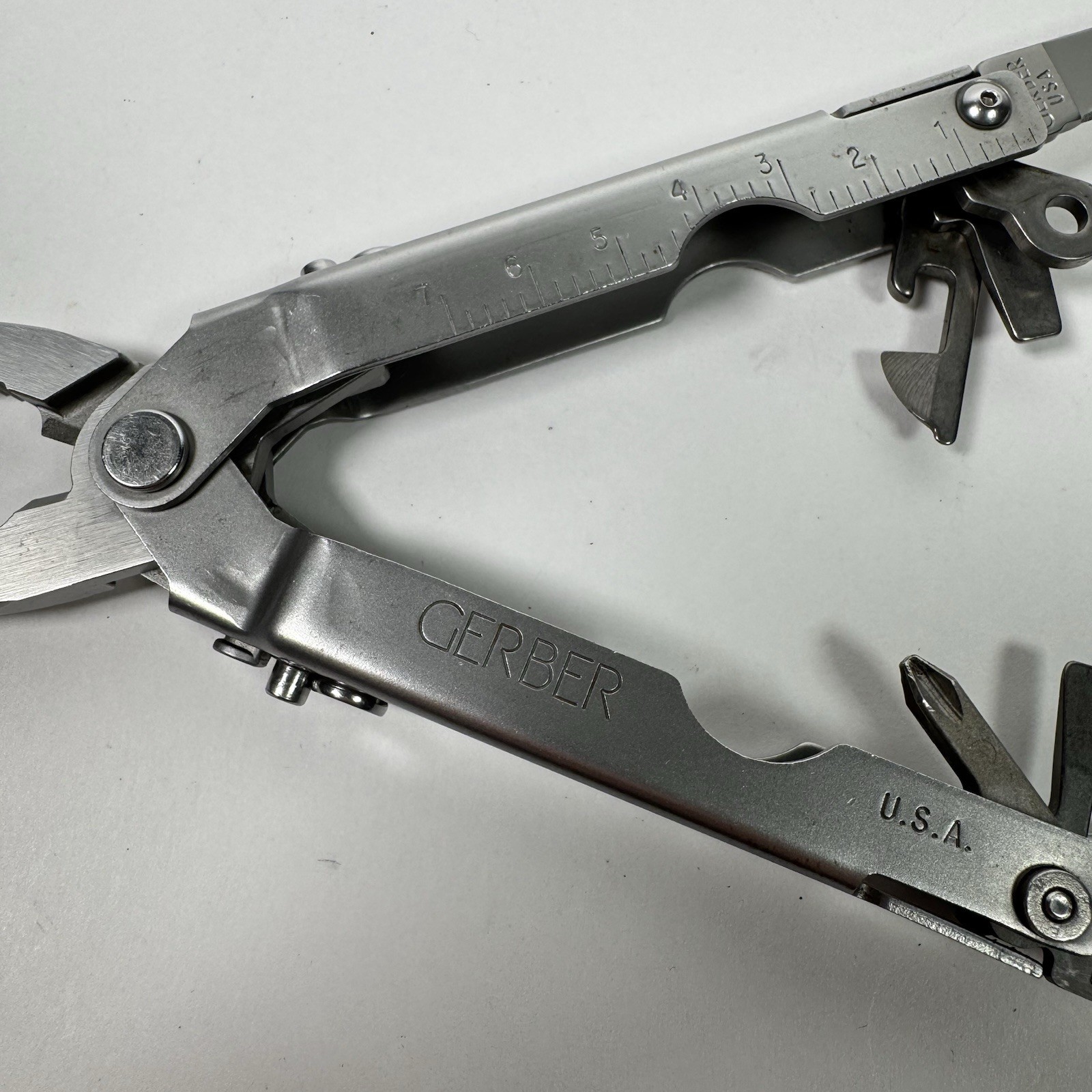 Gerber Multi Tool Patent 5142721/5142844 Nice USA Vtg