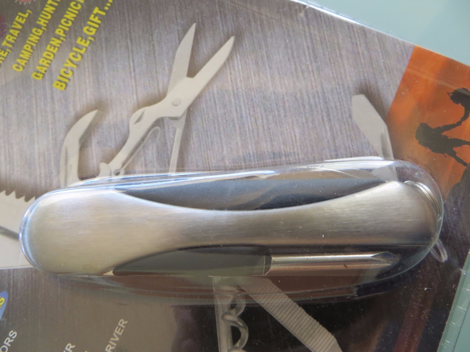 10 Function Stainless Steel Pocket Folding Knife NEW PROFESSIONAL QUALITY!