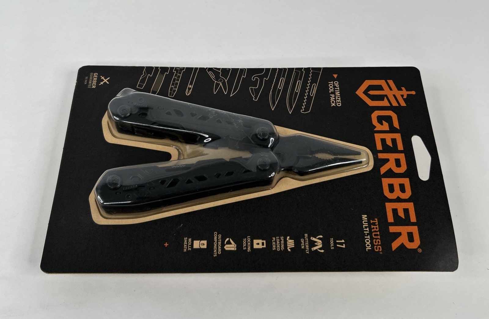Gerber Truss Multi-Tool 31-003304 With Sheath, Stainless Steel, New Unopened