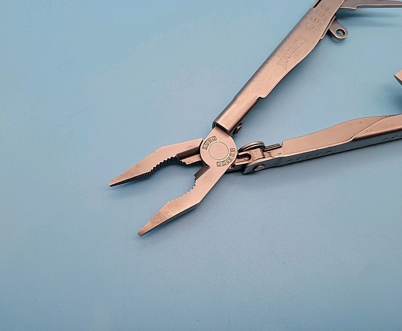 Buck Knives BUCKLITE Model 355 Multi-Tool – Pliers, Knife – USA – Retired