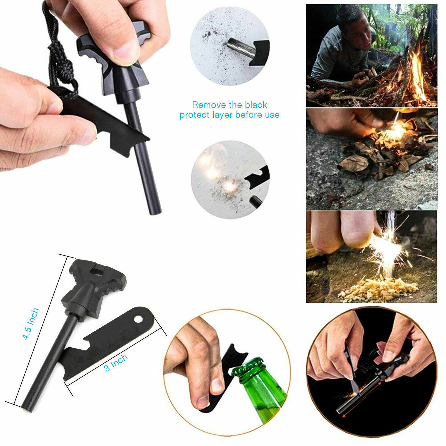14in1 Gear And Equipment, Outdoor Fishing Hunting Camping Accessories