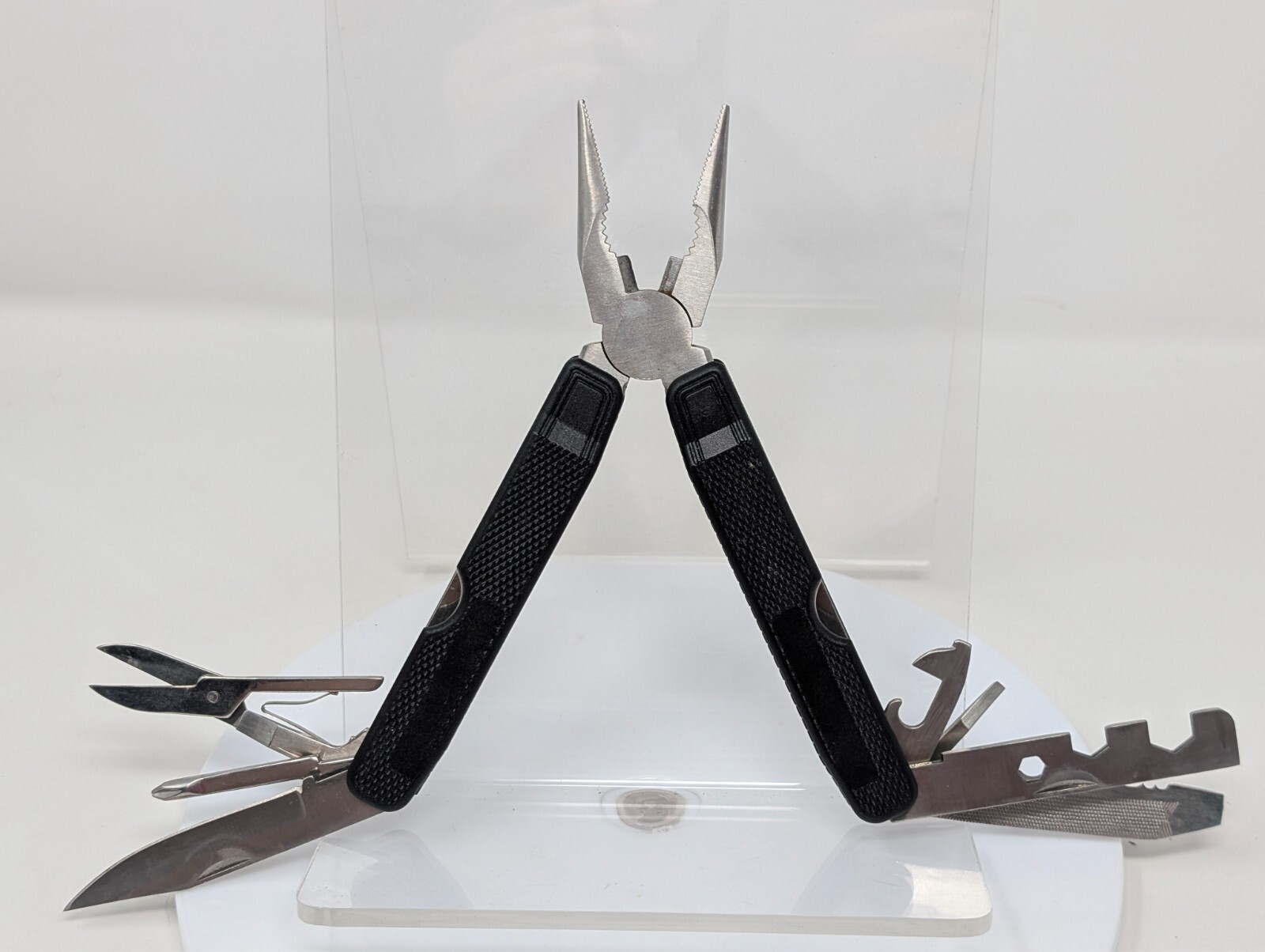 Vintage Coast Pro Pocket Pliers Multi Tool knife screwdriver w/ Pouch CLEAN