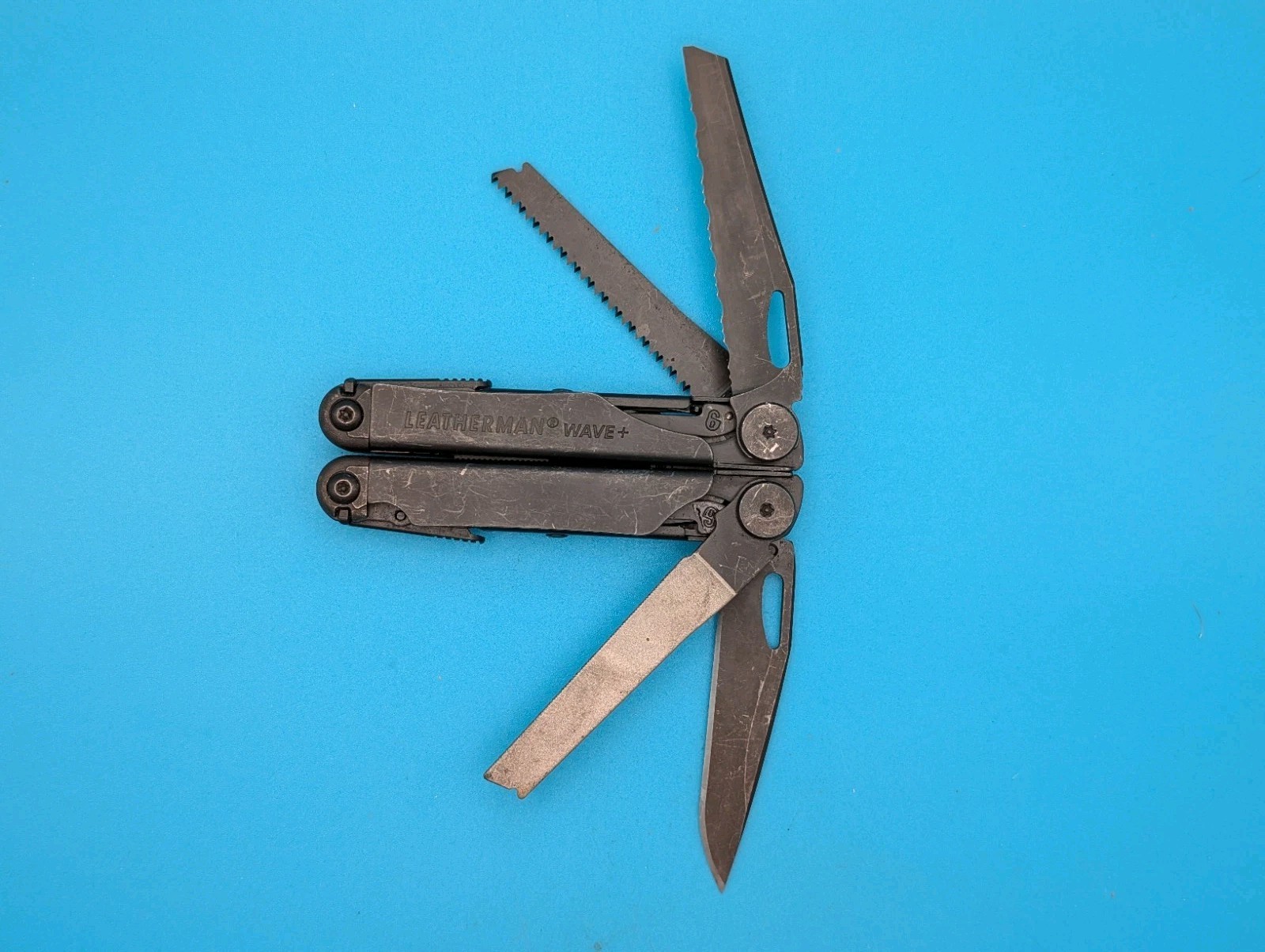 Leatherman Wave Plus + Multi-Tool! FAST SHIPPING! BLACK! WITH SHEATH! *MON PAPA*