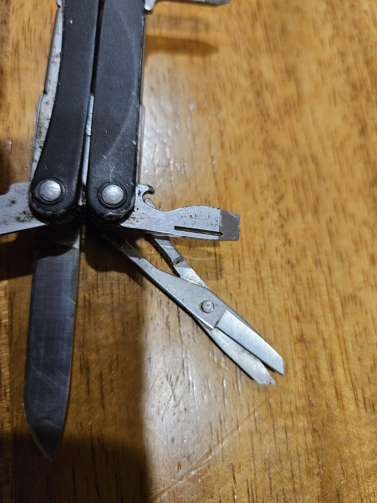 Leatherman Squirt Ps4 Black Broken Scissor Spring