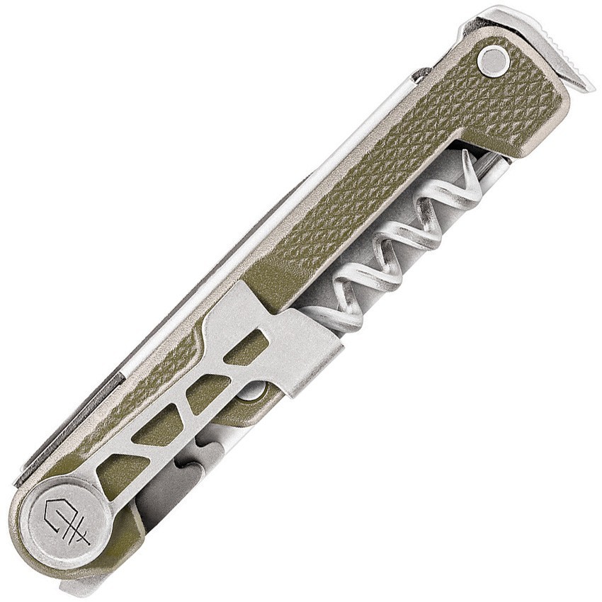 SPECIAL GERBER ARMBAR CORK-GOLD 8-in-1 MULTI-TOOL & KNIFE #30-001583, 3-1/2″
