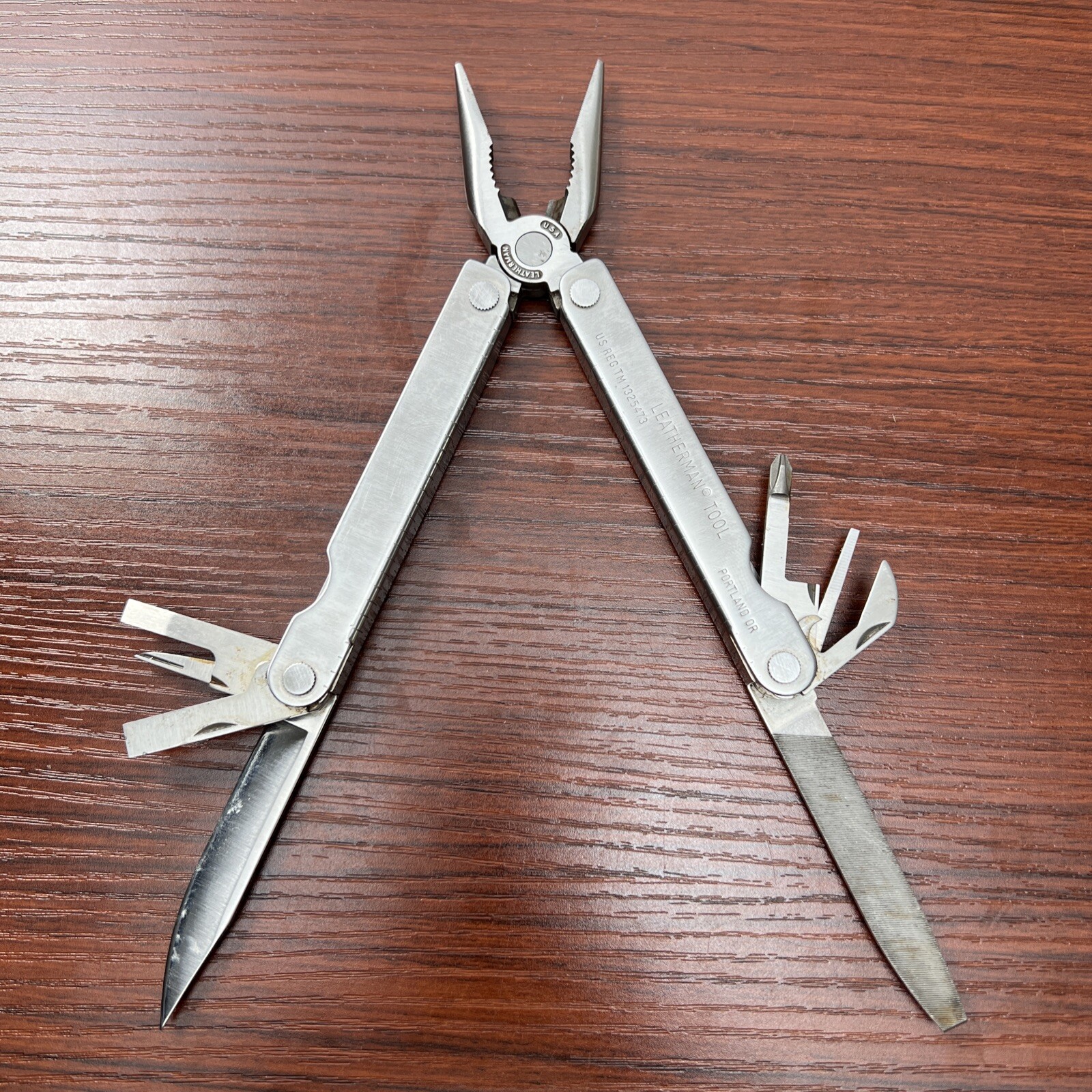 Original Vintage Leatherman Tool US REG TM 1325473 Multi-Tool W/Sheath