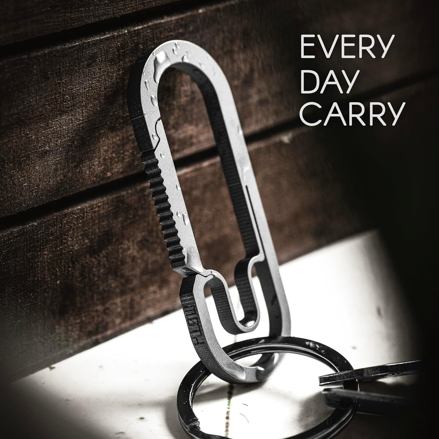 MØTH | Baxter Titanium Carabiner Keychain – Ultralight for Everyday Carry, Hi