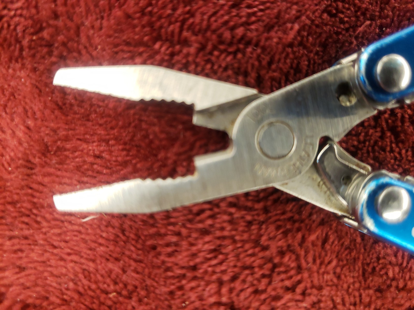 🔪🔪 Leatherman Squirt P4 Multi-Tool Blue Keychain
