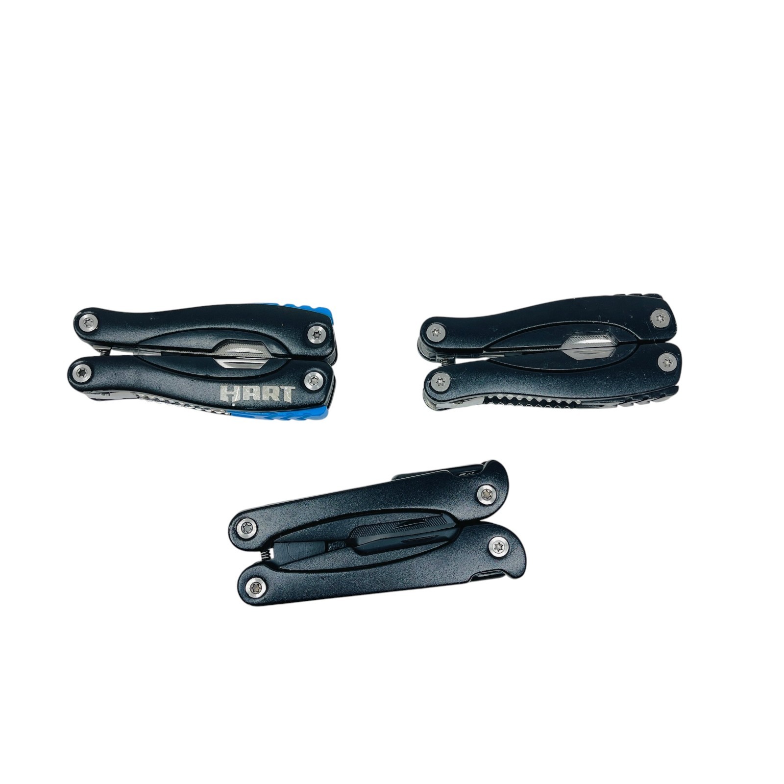HART & Unbranded Mini Pliers Multi-Tool Knife Screwdriver Lot Handy Set, 3 Pcs