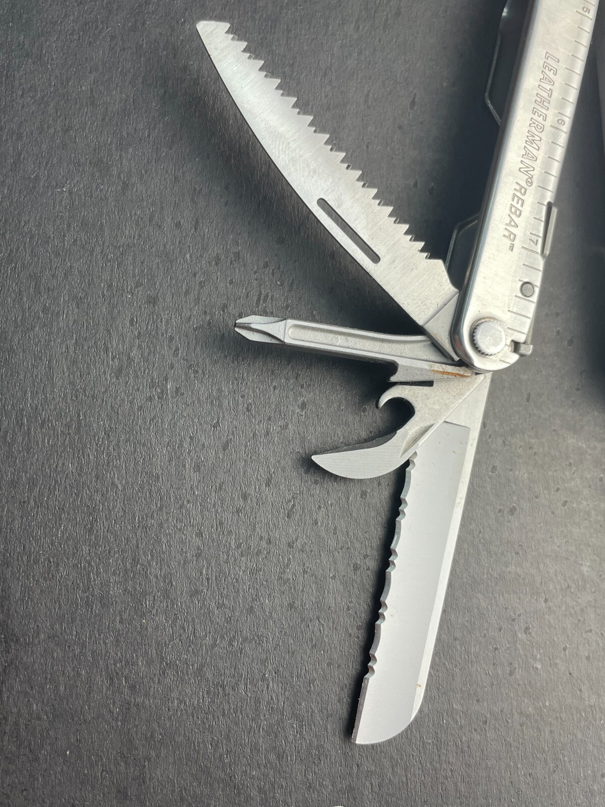 Leatherman Rebar Multi Tool Plier Stainless- Parts or Repair
