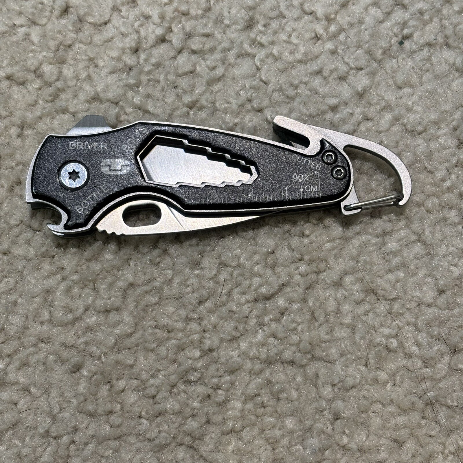True Utility Smart Knife Pocket Knife 7-in-1 Muilti-tool