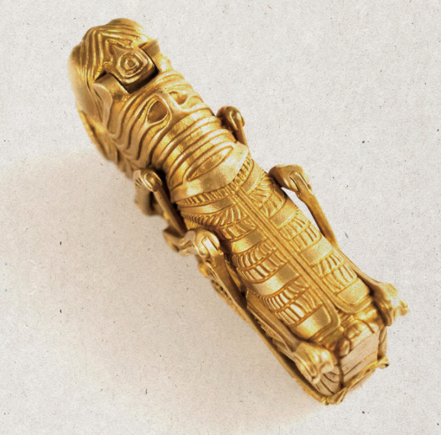 Handmade Brass Grasshopper Flip Lighter Shell for Cricket Luxury Goods