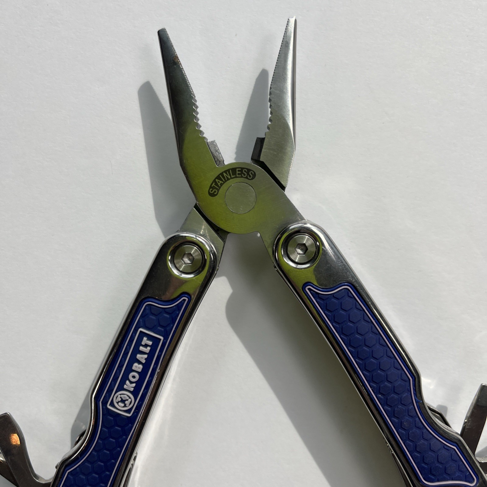 Kobalt Set Stainless Steel Folding Blade Pocket Knife + Multi-Pocket Tool w/Case