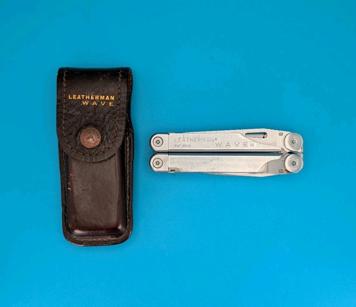 Vintage Leatherman Wave Original Multi Tool! , Dated 0602 (JUNE, 2002)