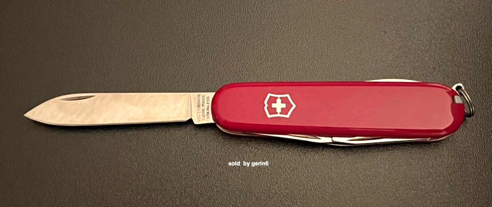 Swiss Army Original Knife Red Super Tinker Victorinox 1.4703-033-X1, New In Box