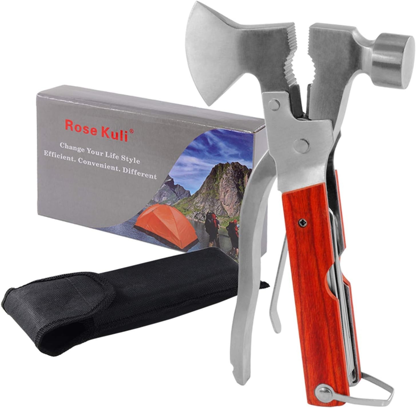 Heavy Duty Outdoor Multitool with Knife and Bottle Opener – Made for Adventure