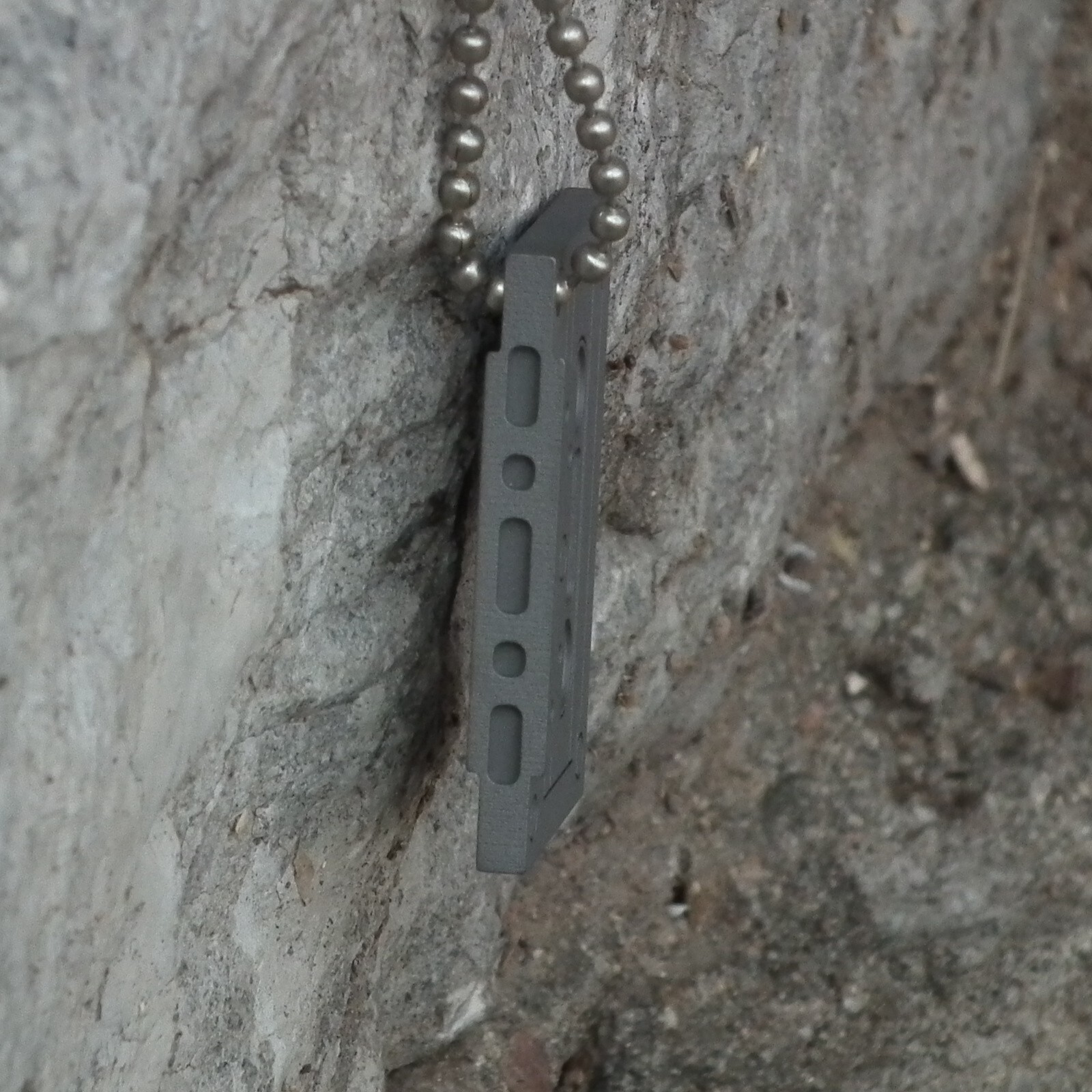 EDC cassette tape pendant necklace collect ornament garnish old times
