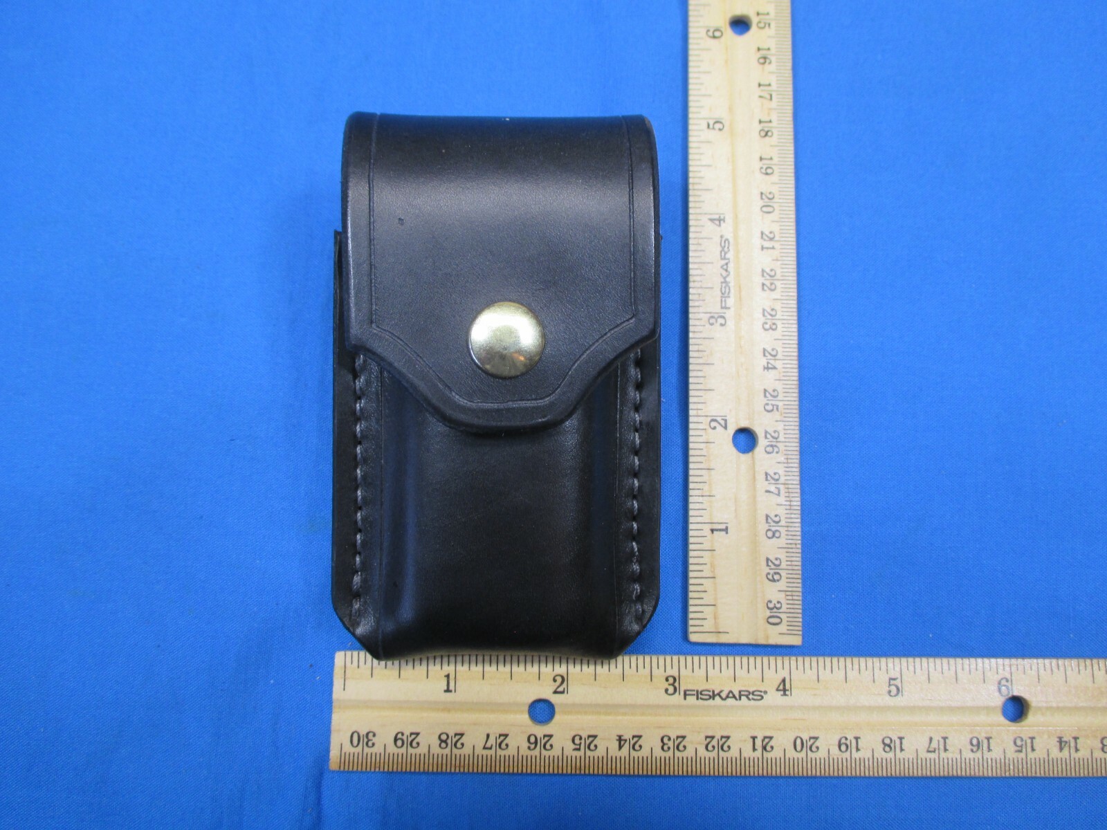 Leather Sheath for BUCKTOOL # 360 Multiplier Handmade R&L Handed, Black