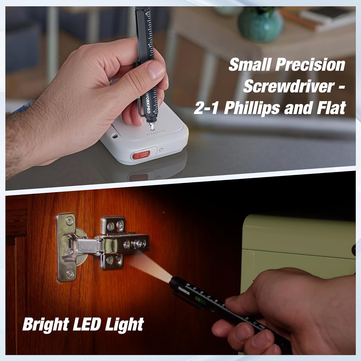 Pen Gifts for Men Women, Huhoo Cool Gadgets Tools Multi Tech Black-9in1