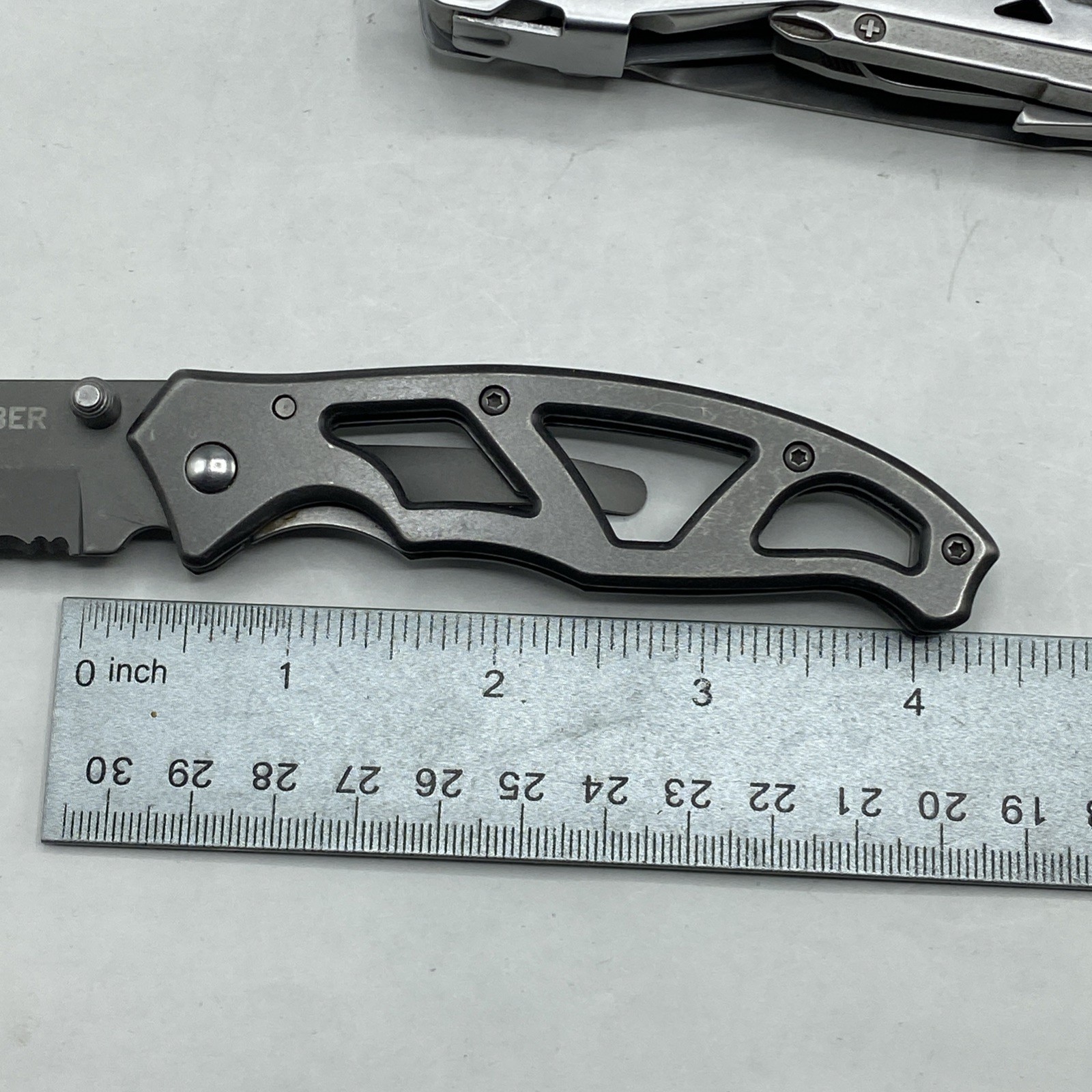 Gerber Suspension NXT & Paraframe II Knife Combo – Silver & Ti Grey