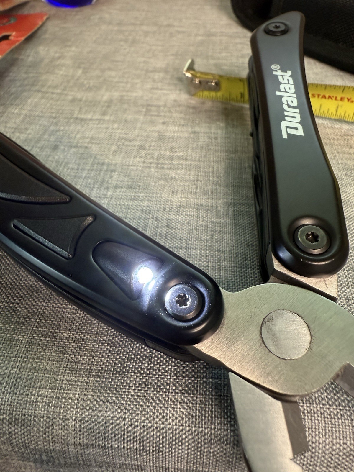 Duralast Multi Tool With Case… Light, Scissors. Screw Driver, Beer Opener