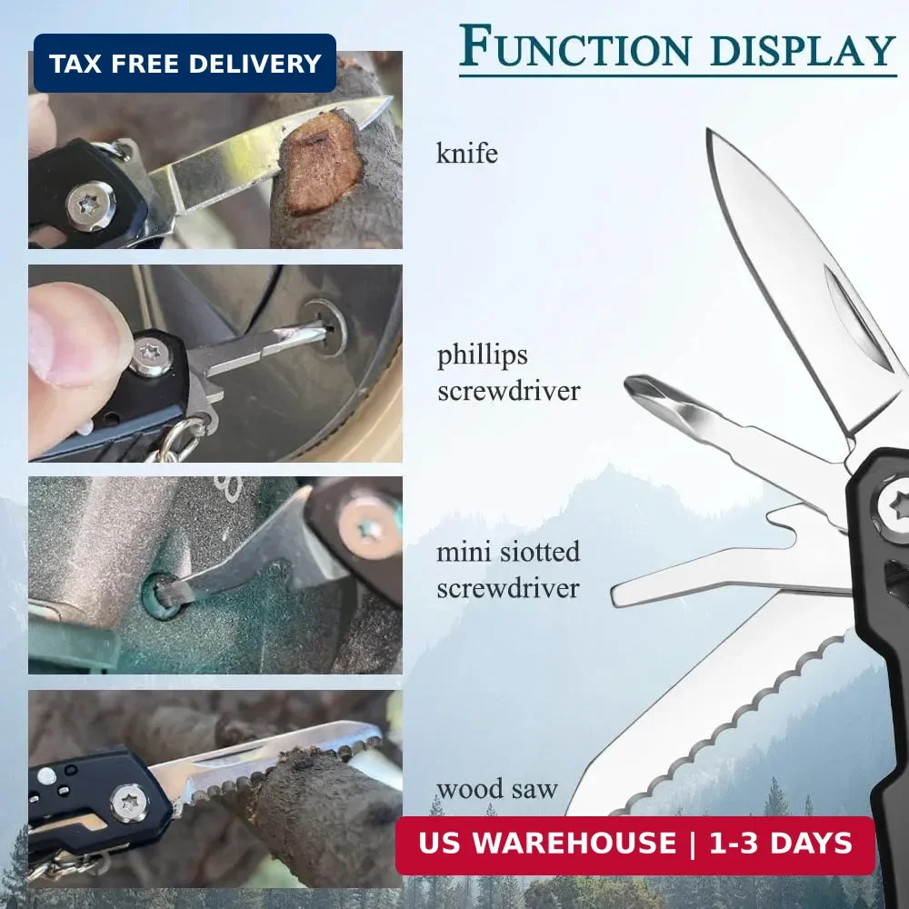 MINI Multitool Pliers, Birthday Christmas Gifts for Men Boyfriend Dad Husband Wo