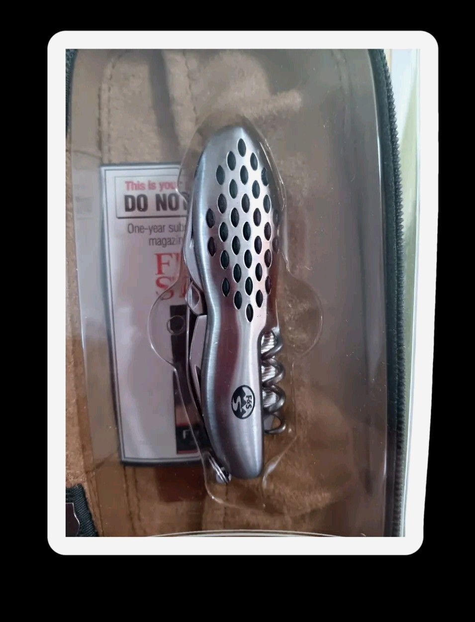 NEW Field And Stream Watch And Utility Knife Outdoor Sports Set Zipper Case