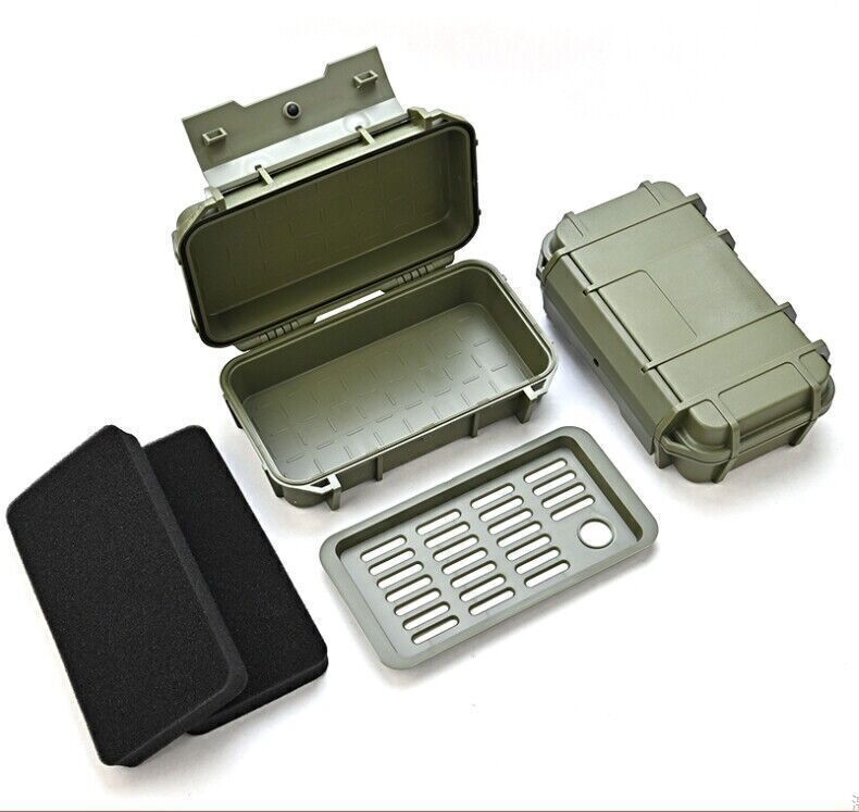 EDC Waterproof Double Layer Shockproof Storage Box Portable outdoor Multi Tool