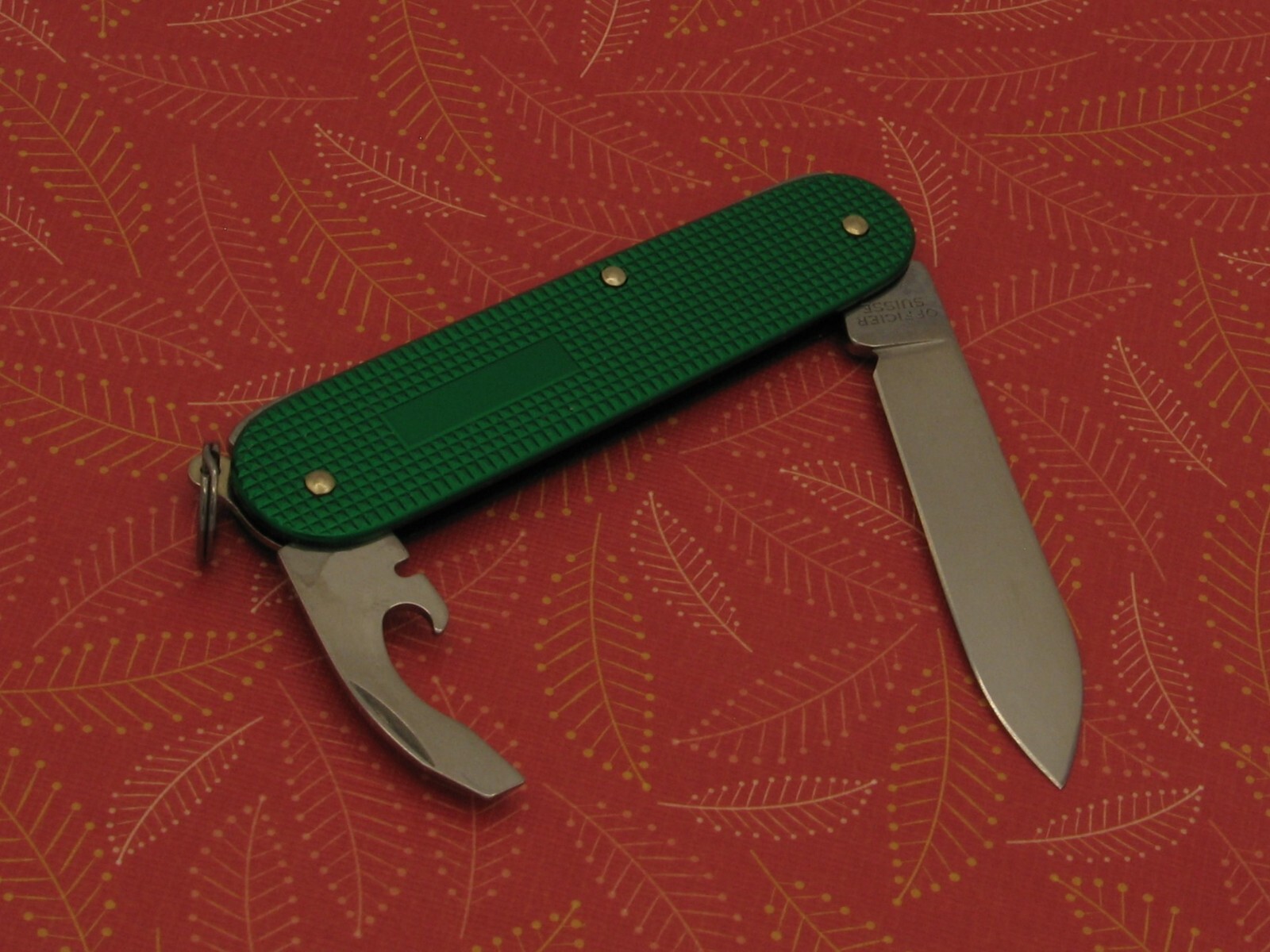 Swiss Bianco Exclusive Victorinox Bantam Kelly Green Alox Swiss Army Knife