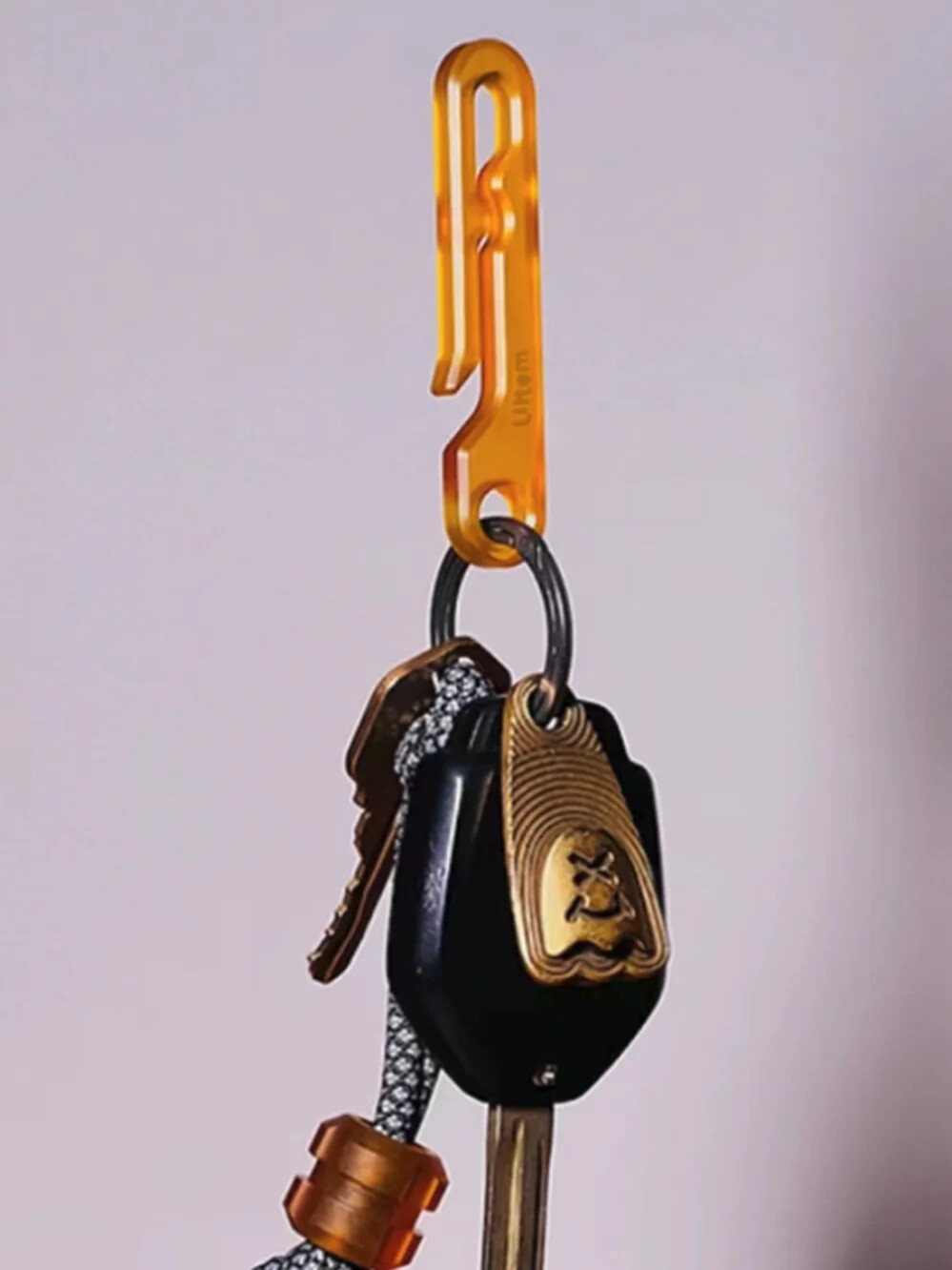 Fashion EDC Ultem Pei Key Ring Key Chain Car Pendant New EDC Outdoor Tool Gifts