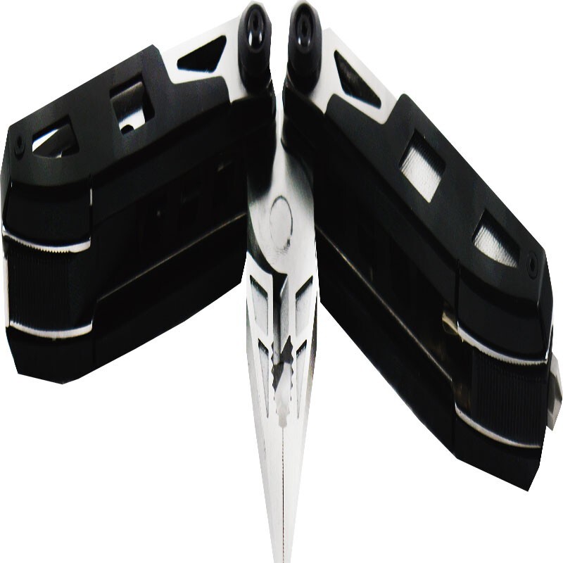 Portable Foldable Multifunctional Tool Pliers Outdoor Tongs Bottle opener Ruler