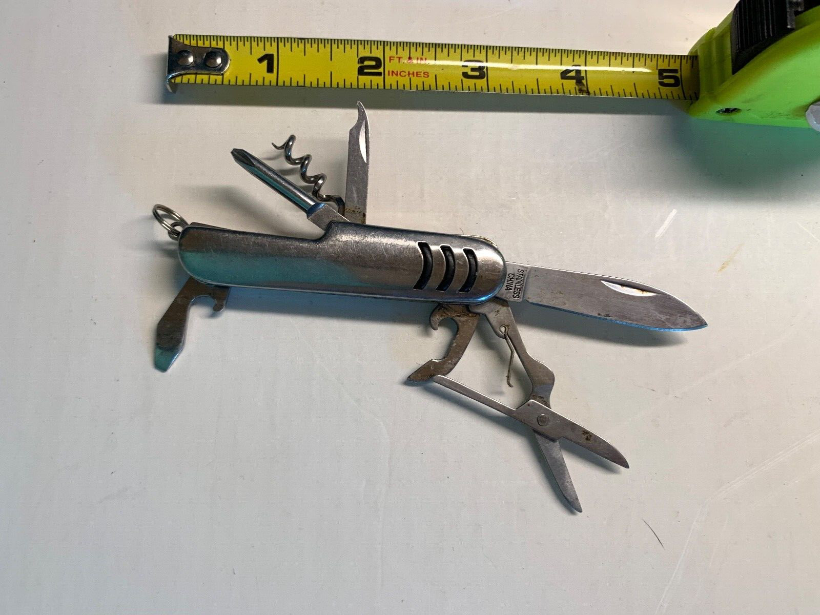 VTG Pocket Knife 7 Functions AUSTIN LODGE MASONIC TEMPLE TIPTON Indianapolis IND