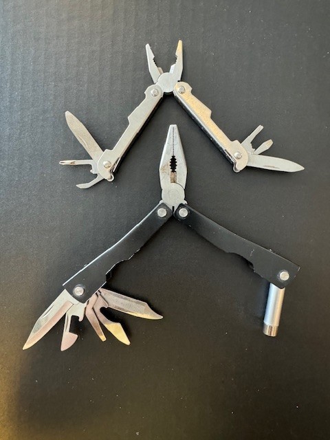 (2) Generic Multitools Pliers Pro Multi Tool Foldable Pliers