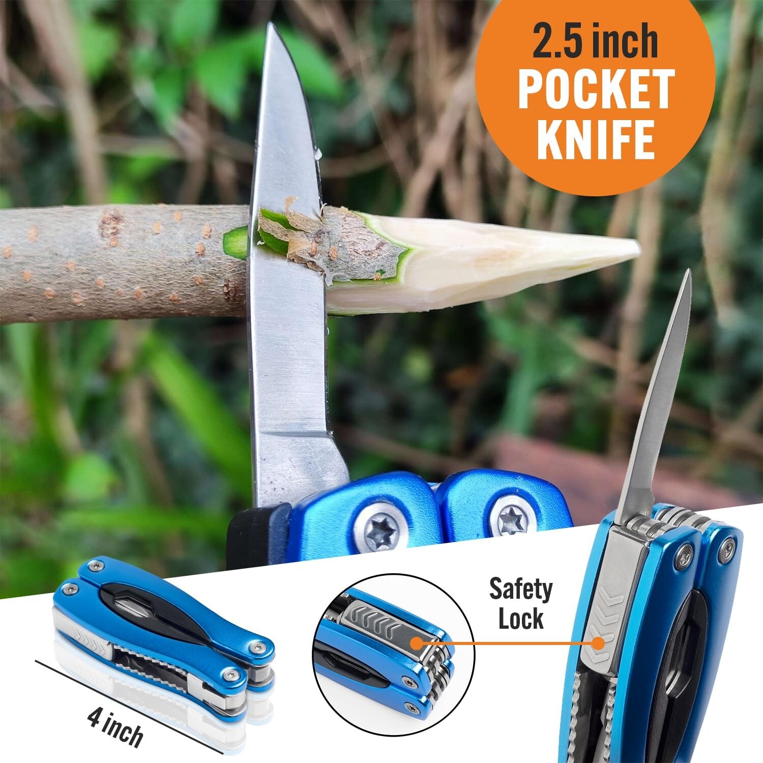Multitool 15-in-1 – The Ultimate Christmas Gift Stocking Stuffer for Men. Ver…