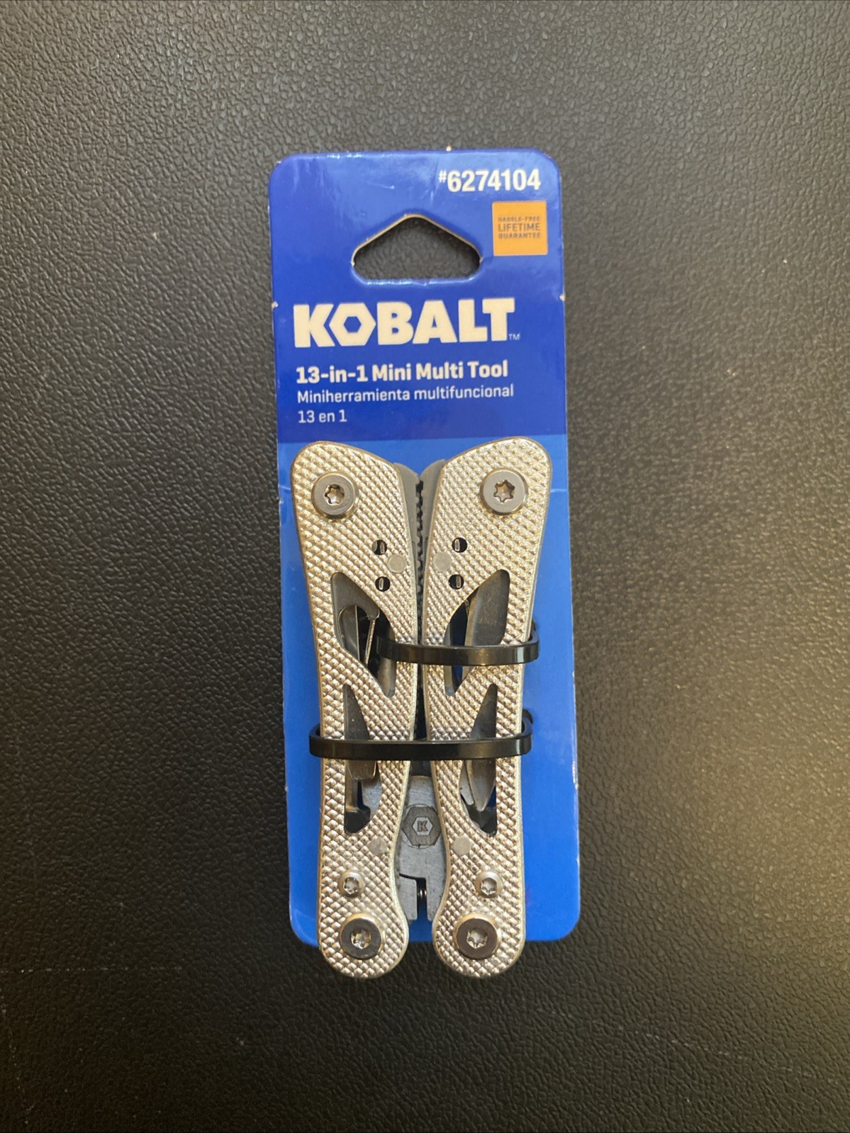 Kobalt 13-in-1 Mini Multi Tool Compact Folding Pliers NEW