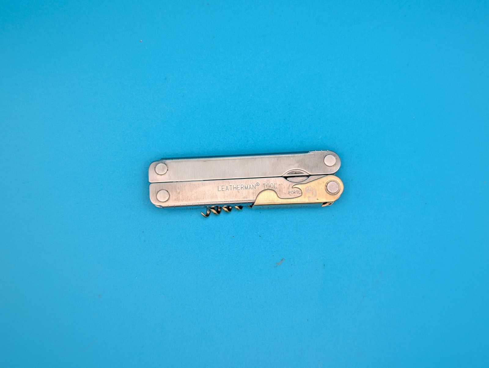 Leatherman Flair Multi-Tool Stainless Knife Pliers USA! With Sheath! 03/00 DATE