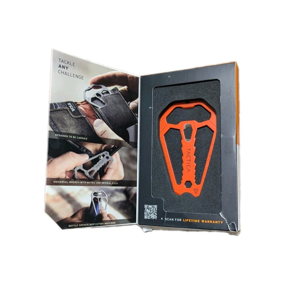 Tactica M.010 Credit Card Multitool 25-in-1 Pocket Survival Camping Tool