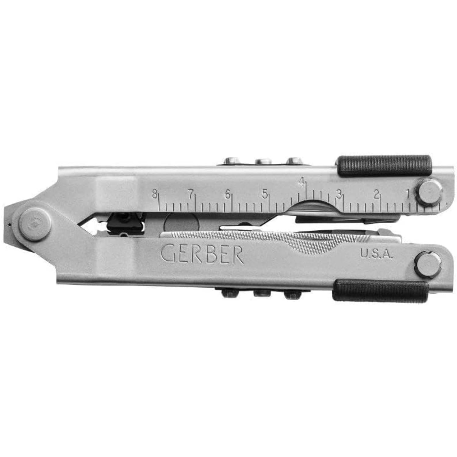 Gerber Gear Multi-Plier 600 Blunt Nose Multitool with 14 Tools – Includes Knife,