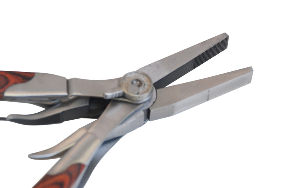 Stainless Switch Double Head Pliers w Knife Multi Tools Wiring Camping Fishing