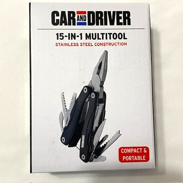 Car and Driver 15- Multitools Screwdrivers Pliers Wire Cutter Swiss Army Knife