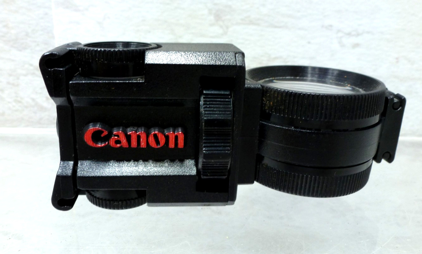Canon 4-IN-1 Explorer’s Survival Tool Compass Binoculars Magnifiers Mirror Italy