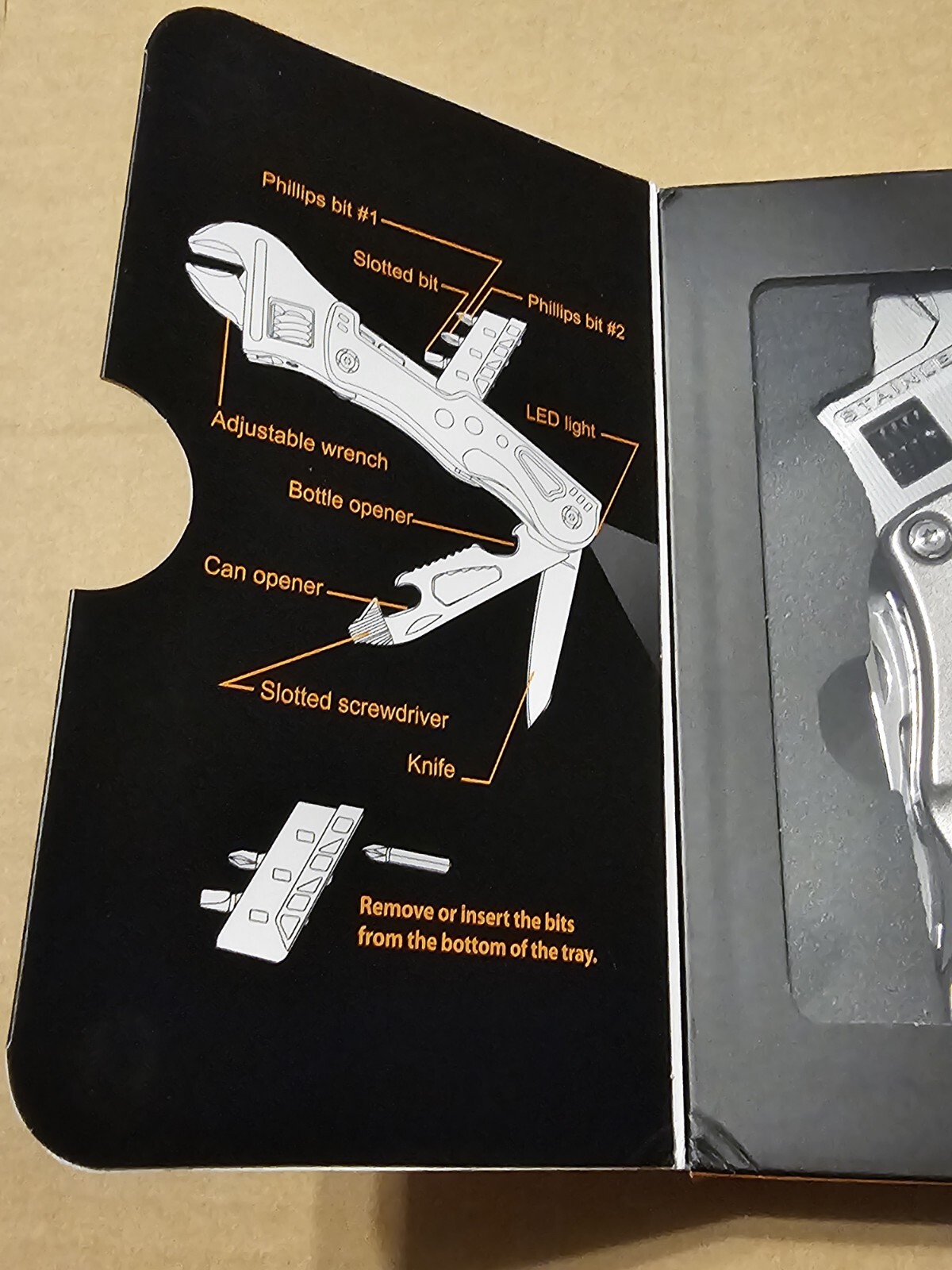 WorkZone Master Hardware 9-in -1 Wrench Multi-tool
