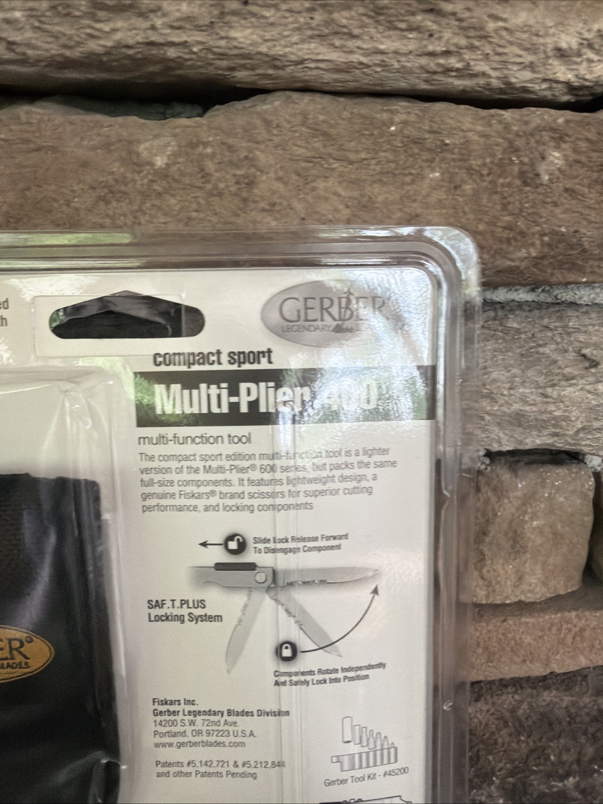 Vintage NOS Gerber 45500 Compact Sport Multi Plier Tool 11 Tools In One Retired