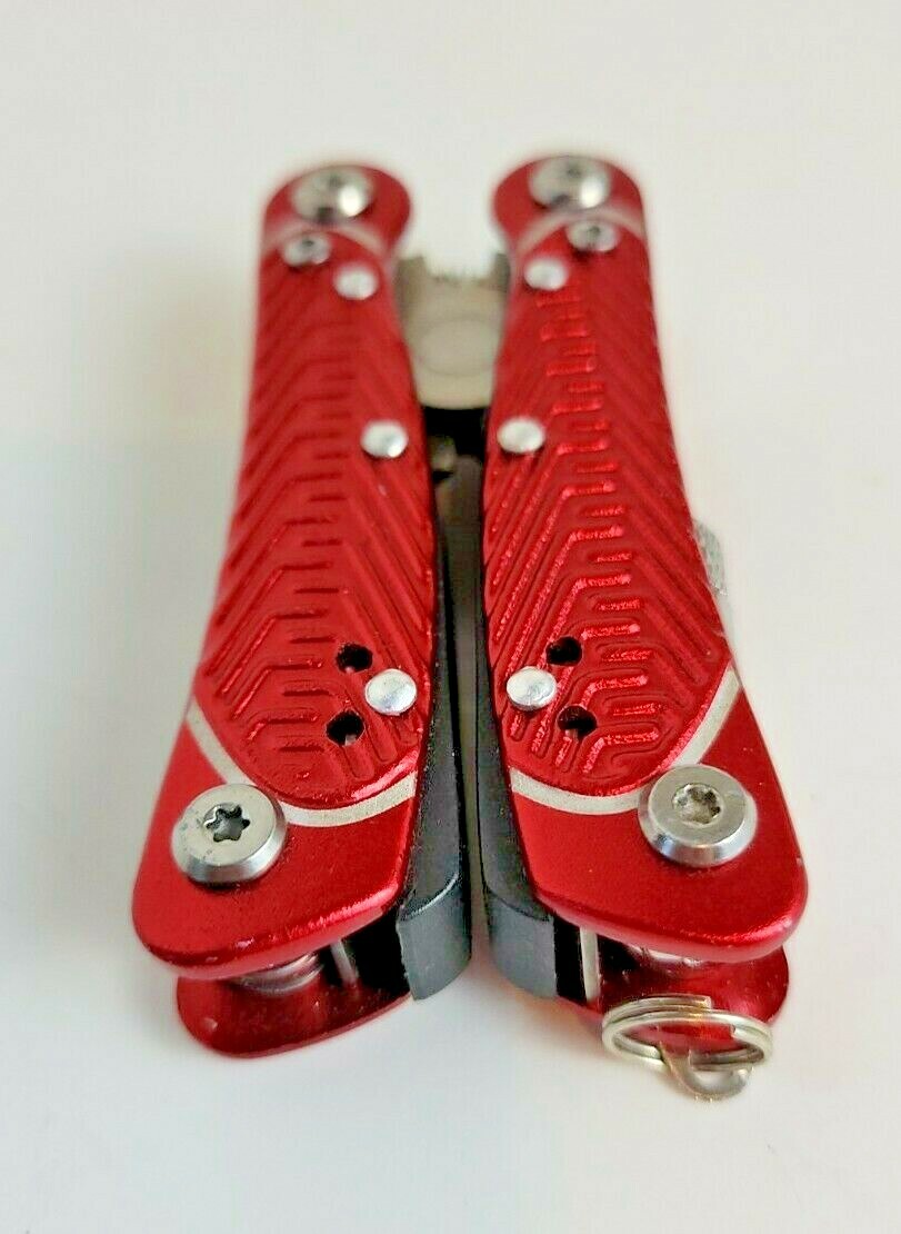 Red Metal XGEAR Multi-Tool for Key Ring – 3″ Long