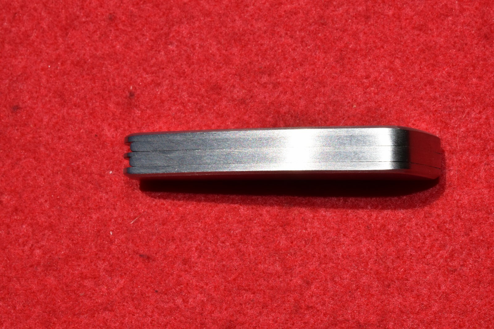 NIB Small Stainless Pocket Knife Nail File Bottle Opener Screwdriver 4 1/8″