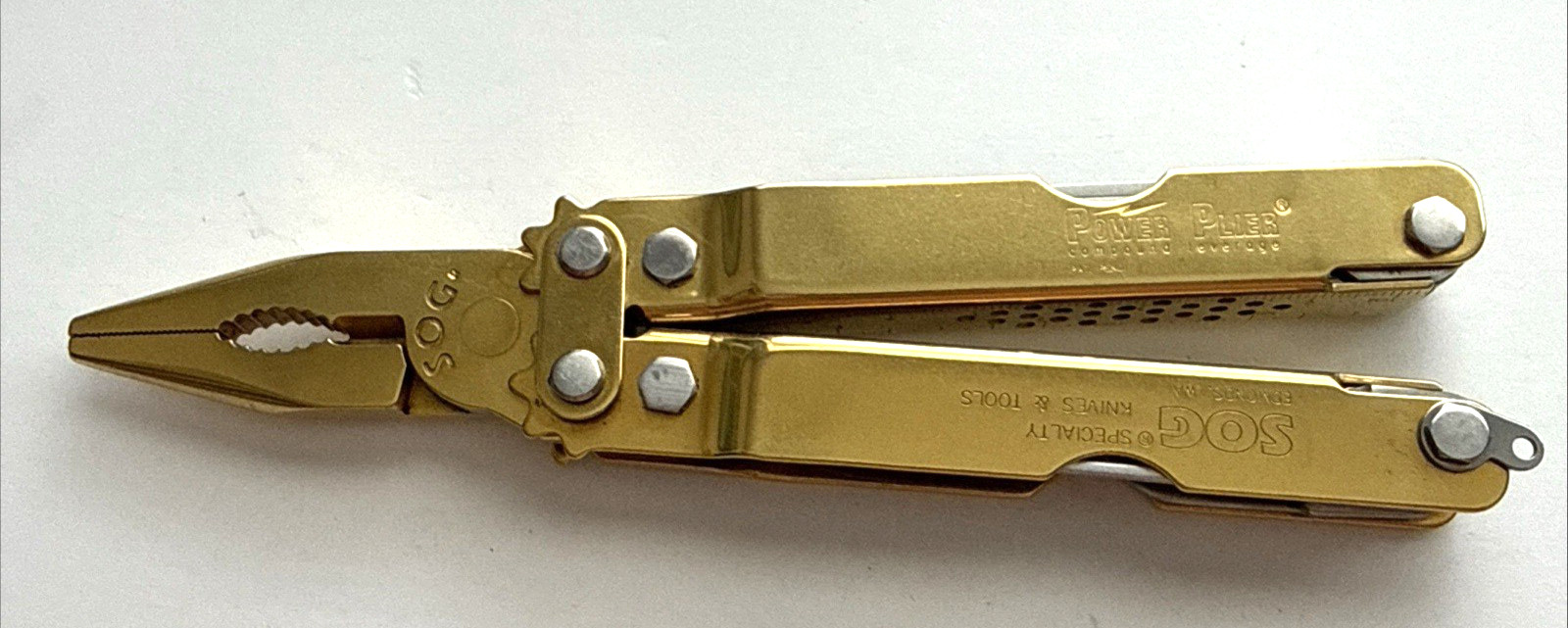 SOG Power Plier Multi-Tool Gold USA
