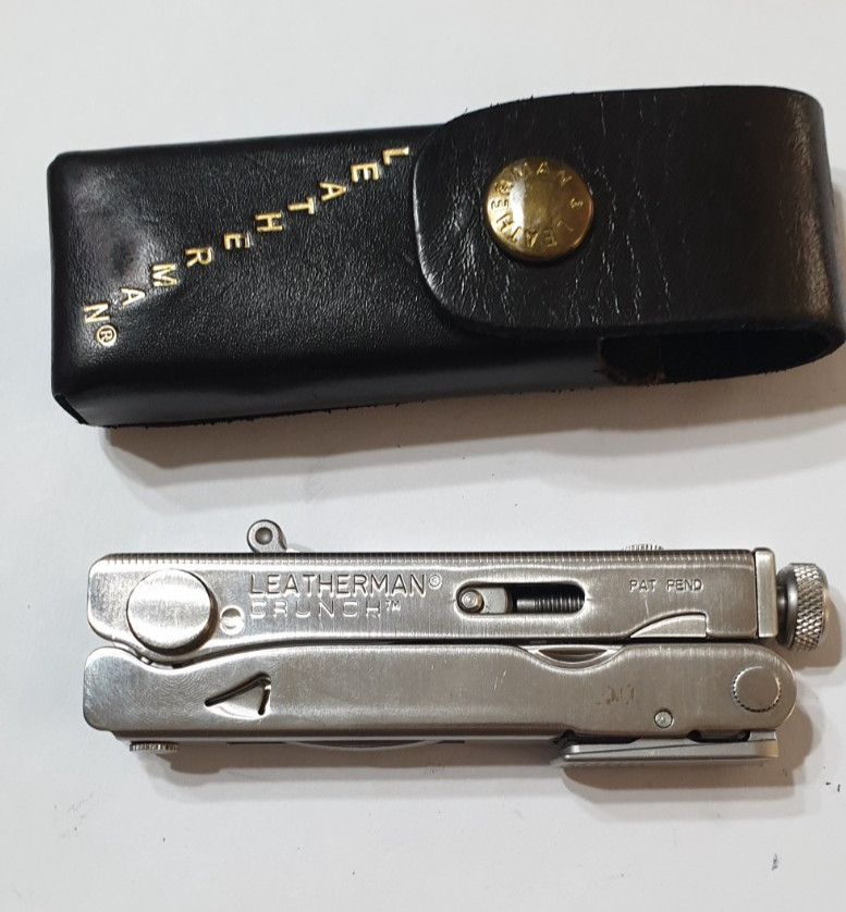 🔥 Leatherman Squirt PS4 Black Rare Used Multi Tool Keychain Collectable Retired