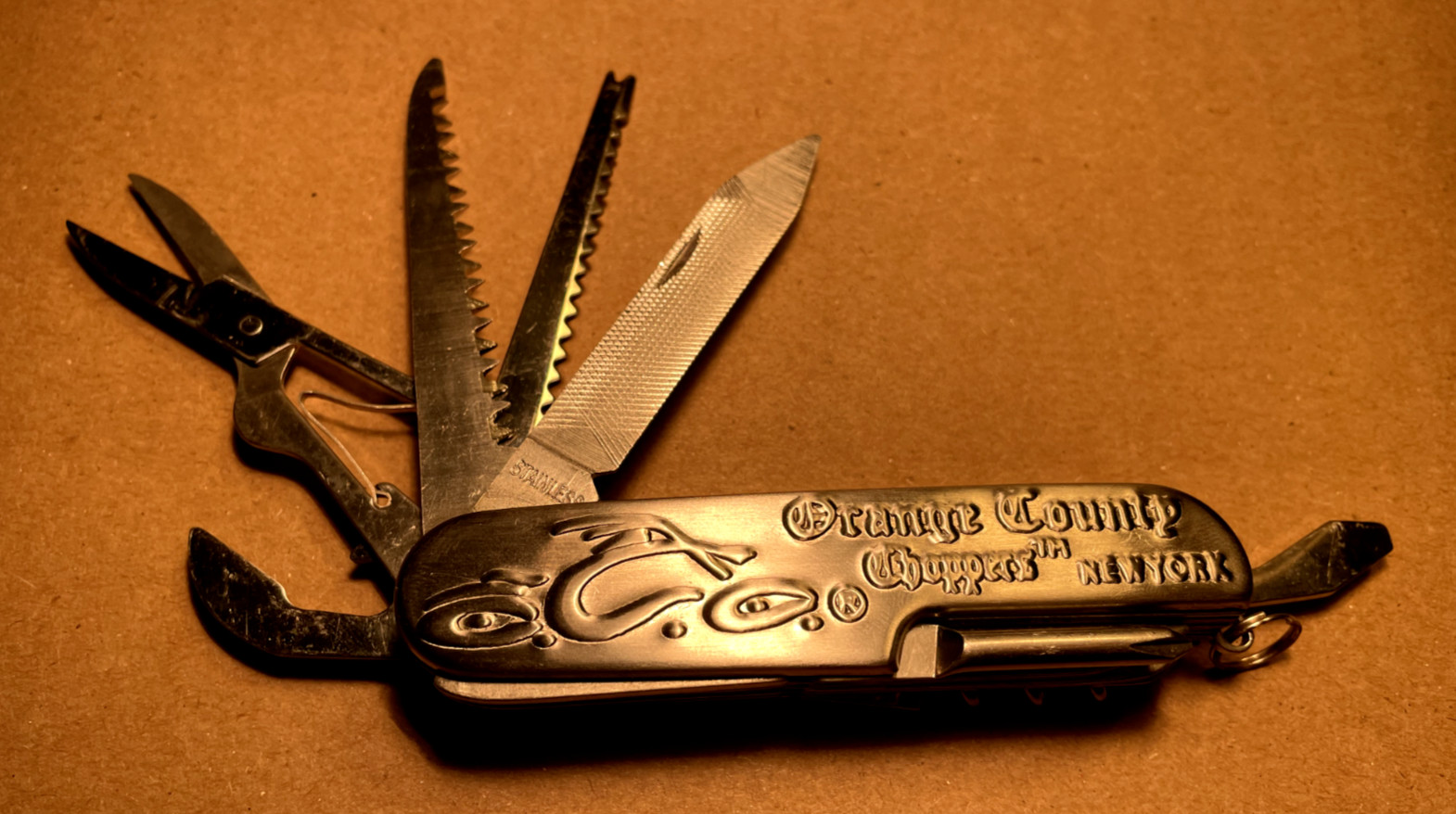 Rare Vintage Orange County Choppers Brand New York Multi-Function Pocket Knife
